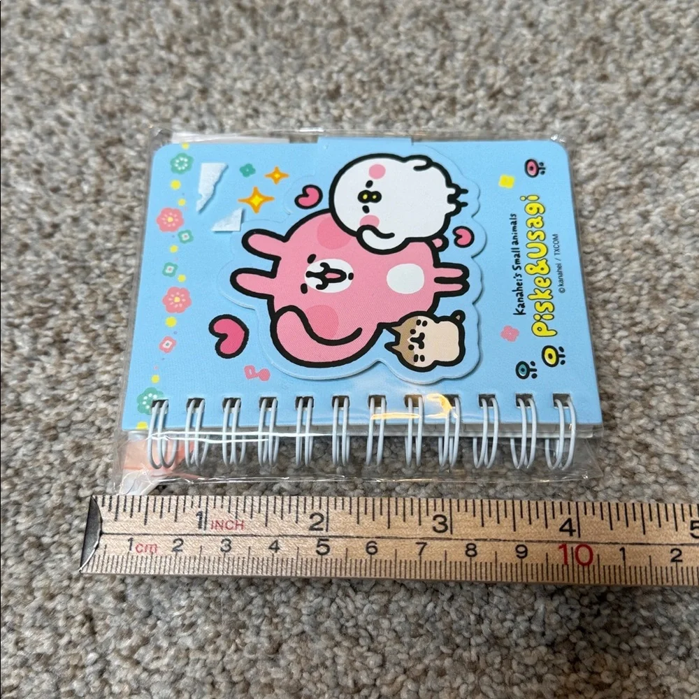 Kanahei Piske & Usagi Mini Spiral Notebook Japanese Kawaii NWT